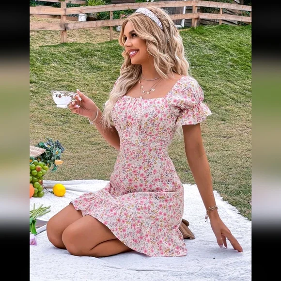 🌼 Women's Floral Dress 🌼🌺🌹 - Picture 6 of 14